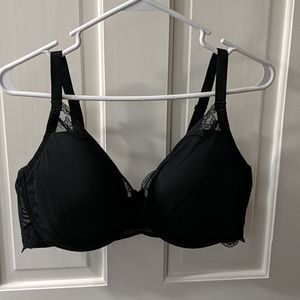 Like new Natori black lace mesh bra 40DDD